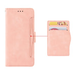 Skin Feel Calf Pattern Leather Phone Case — For OPPO A55s 5G JP Version