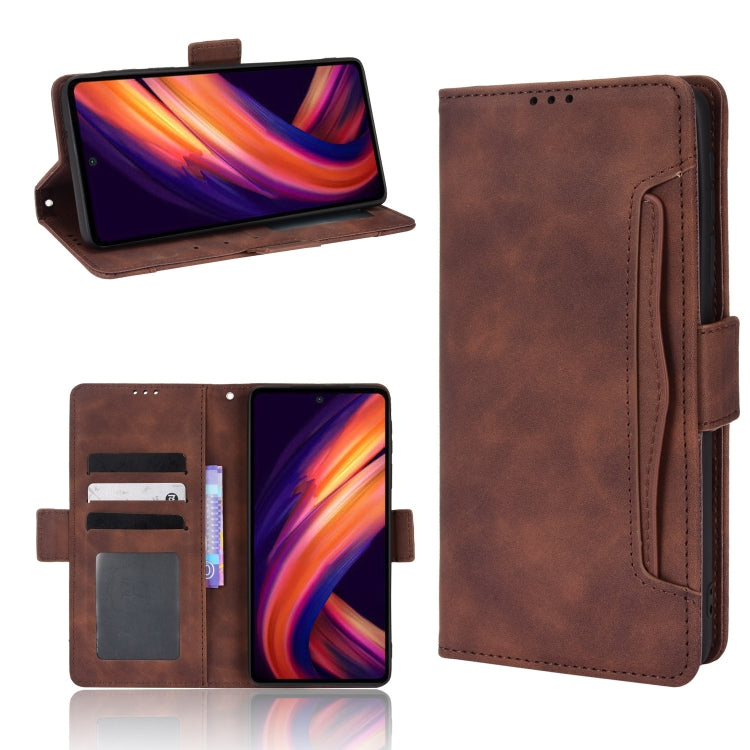 Skin Feel Calf Pattern Leather Phone Case — For TCL 20Y / Alcatel 1S 2021