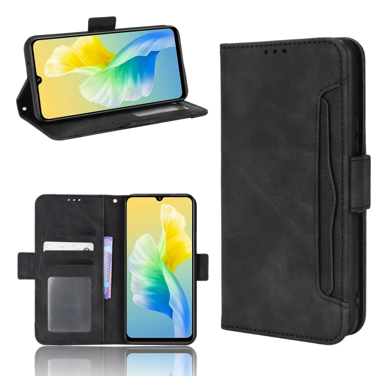 Skin Feel Calf Pattern Leather Phone Case