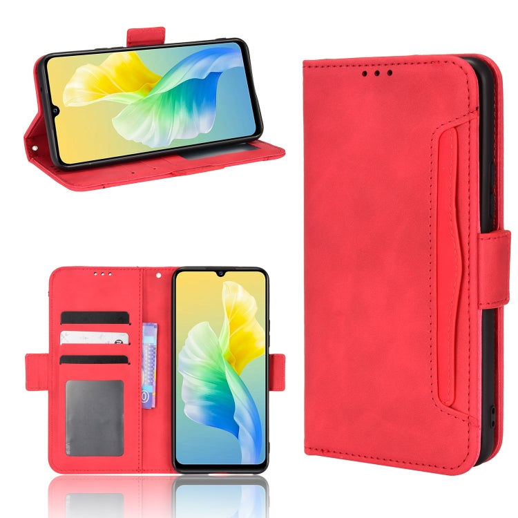 Skin Feel Calf Pattern Leather Phone Case