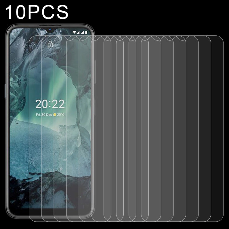 10 PCS 0.26mm 9H 2.5D Tempered Glass Film, For Blackview A95 (10 PCS)