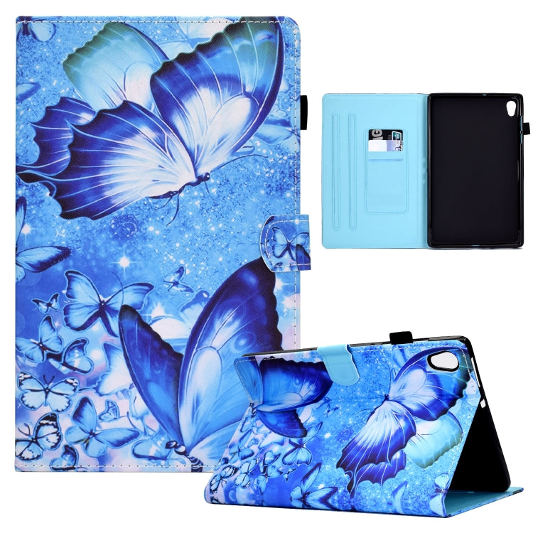 Sewing Pen Slot Leather Tablet Case