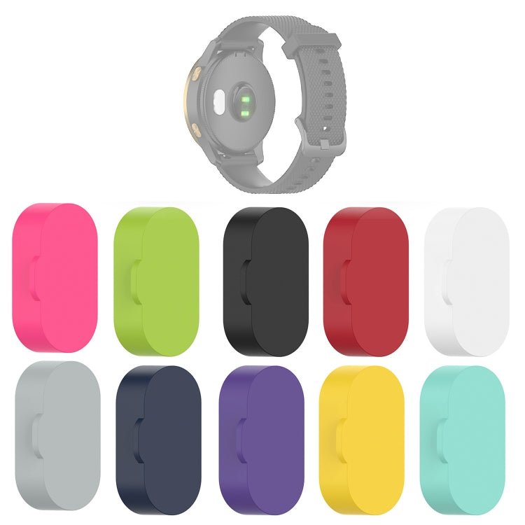 10pcs Watch Charging Port Universal Dust Plug, Random Color Delivery