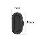 10pcs Watch Charging Port Universal Dust Plug, Random Color Delivery