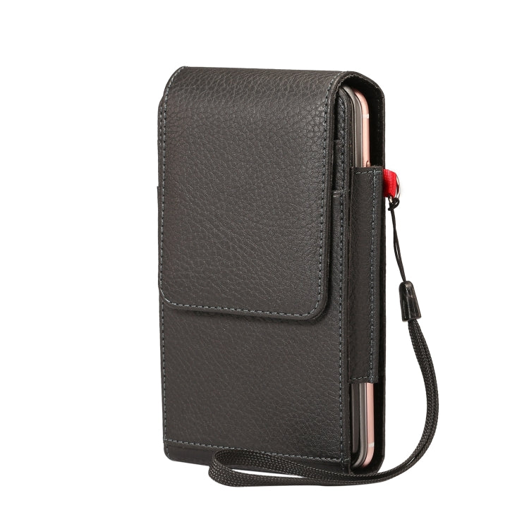 Litchi Texture Waist Hanging Phone Case