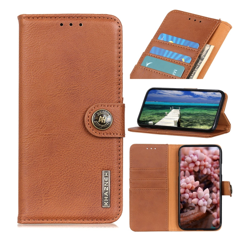 KHAZNEH Cowhide Texture Flip Leather PhoneCase, For Wiko Y82 — view 12