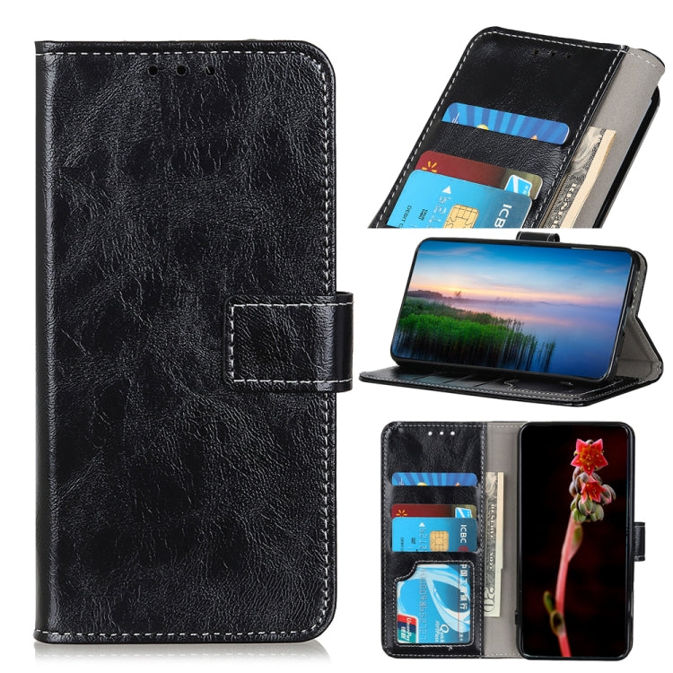 Retro Crazy Horse Texture Horizontal Flip Leather Case, For Wiko Y82 — view 11