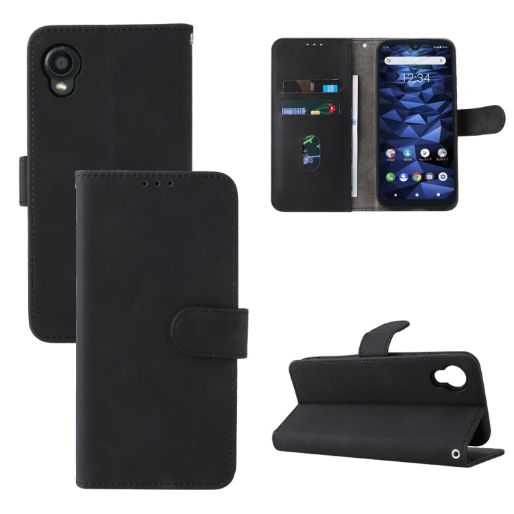 Skin Feel Magnetic Buckle Leather Phone Case