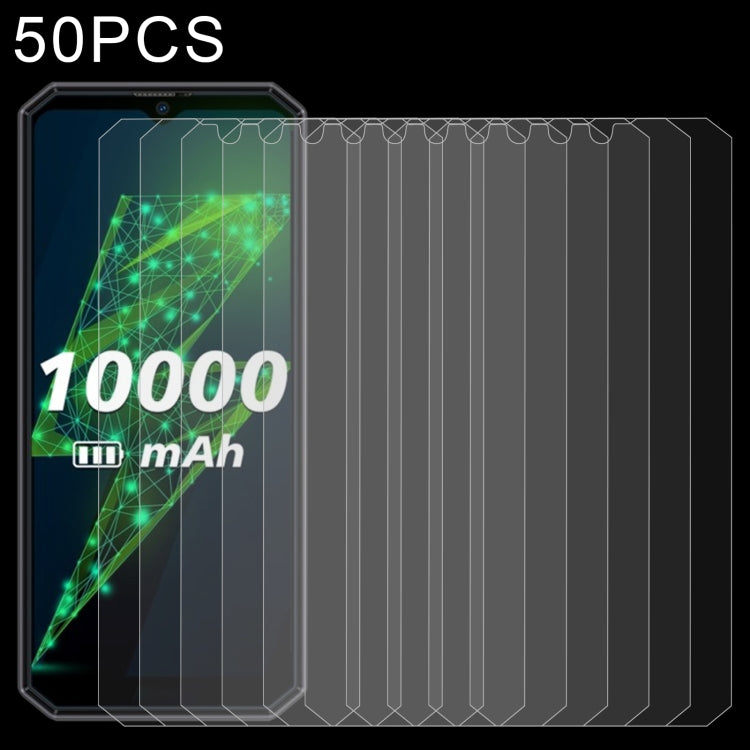 50 PCS 0.26mm 9H 2.5D Tempered Glass Film