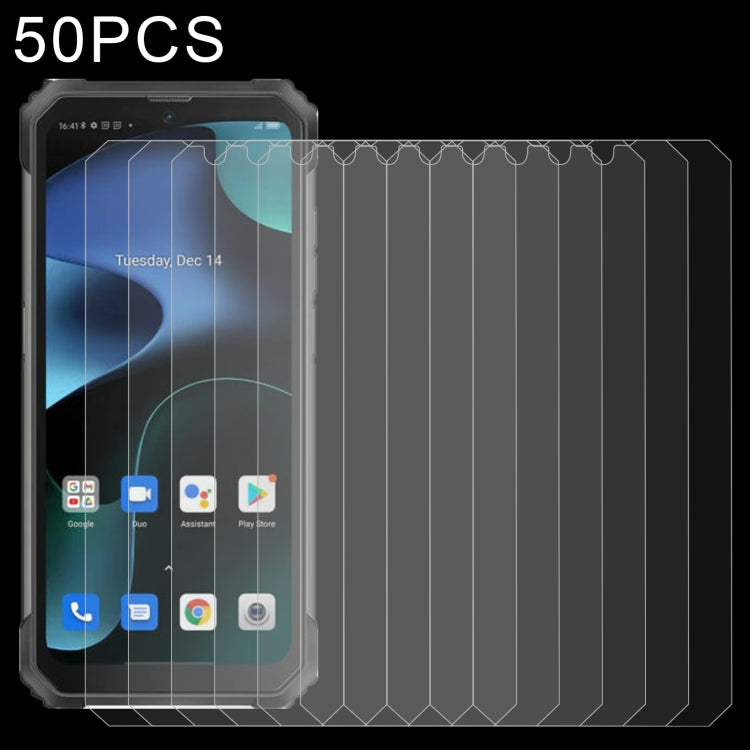 50 PCS 0.26mm 9H 2.5D Tempered Glass Film