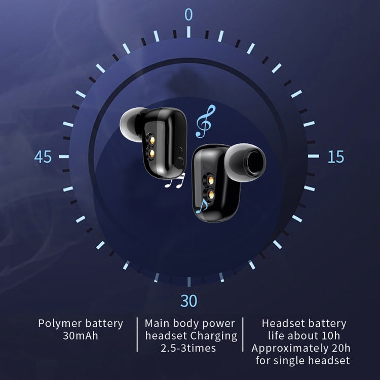 X8 1.69 inch IPS Screen Smart Watch TWS Earbuds, Support Bluetooth Call