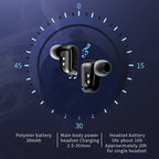 X8 1.69 inch IPS Screen Smart Watch TWS Earbuds, Support Bluetooth Call