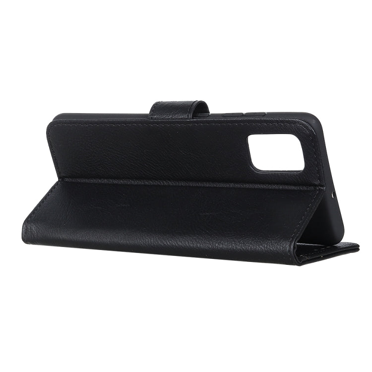 Cowhide Texture Horizontal Flip Leather Case with Holder & Card Slots & Wallet