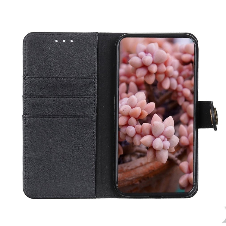Cowhide Texture Horizontal Flip Leather Case with Holder & Card Slots & Wallet