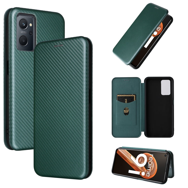 Carbon Fiber Texture Magnetic Horizontal Flip PU Phone Case