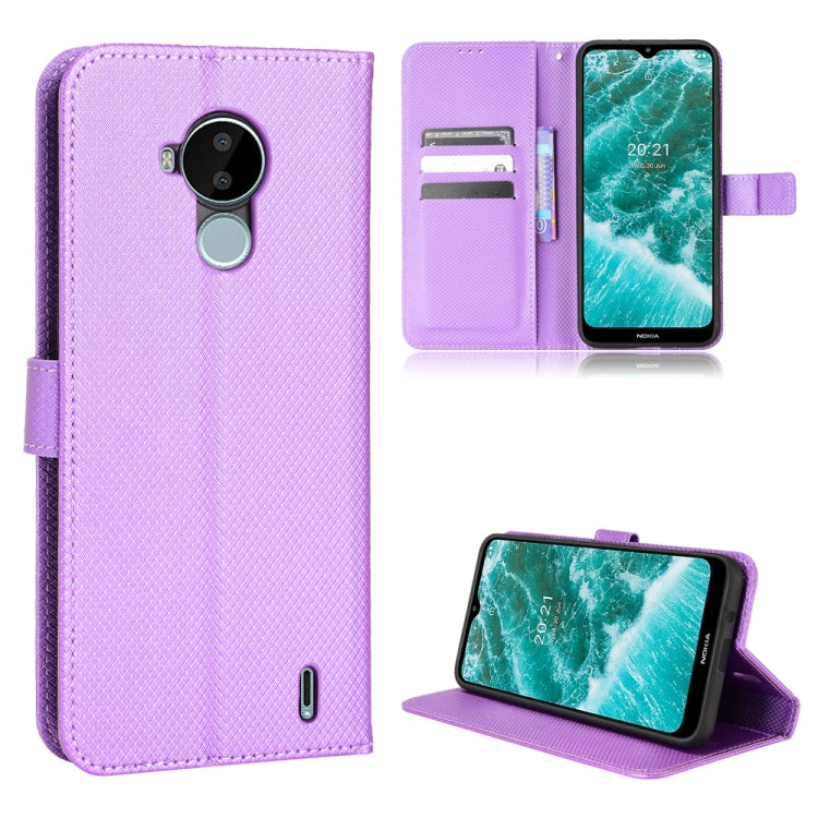 Diamond Texture Leather Phone Case