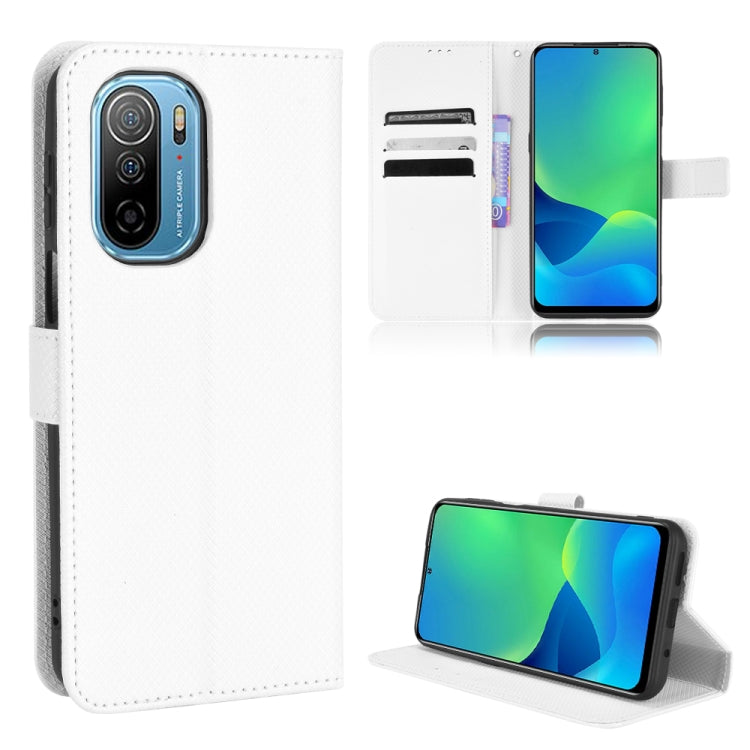 Diamond Texture Leather Phone Case