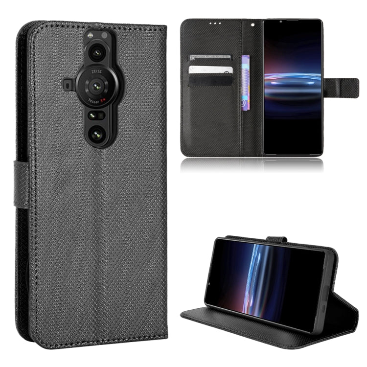 Diamond Texture Leather Phone Case