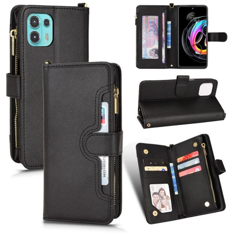 Litchi Texture Zipper Leather Phone Case