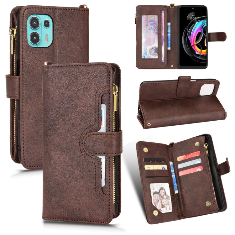 Litchi Texture Zipper Leather Phone Case