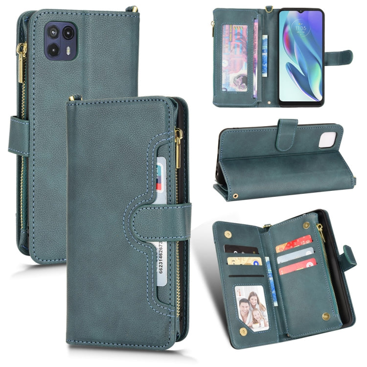 Litchi Texture Zipper Leather Phone Case