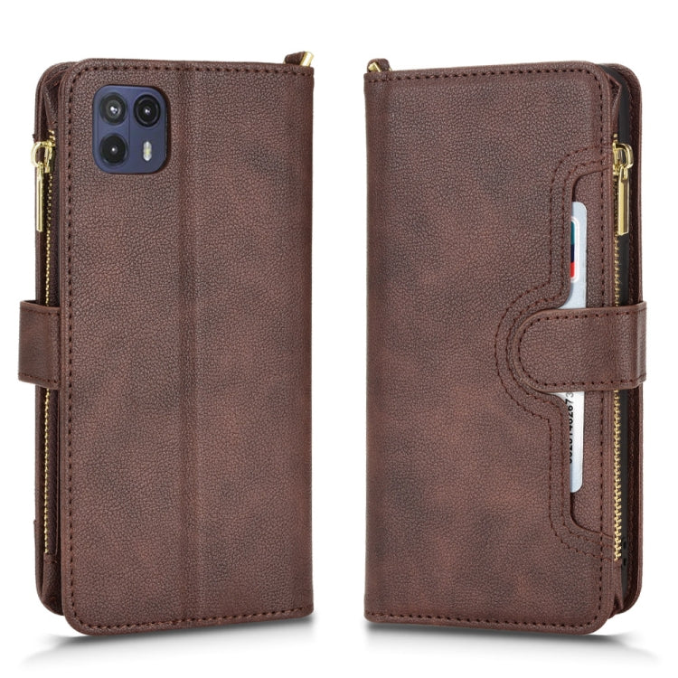 Litchi Texture Zipper Leather Phone Case