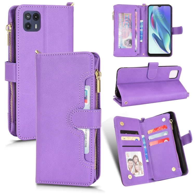 Litchi Texture Zipper Leather Phone Case