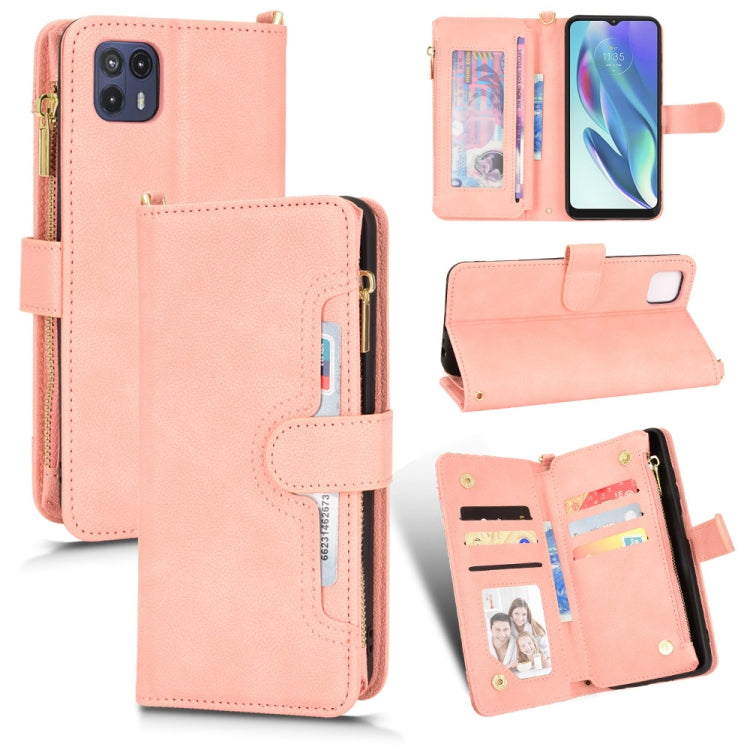Litchi Texture Zipper Leather Phone Case