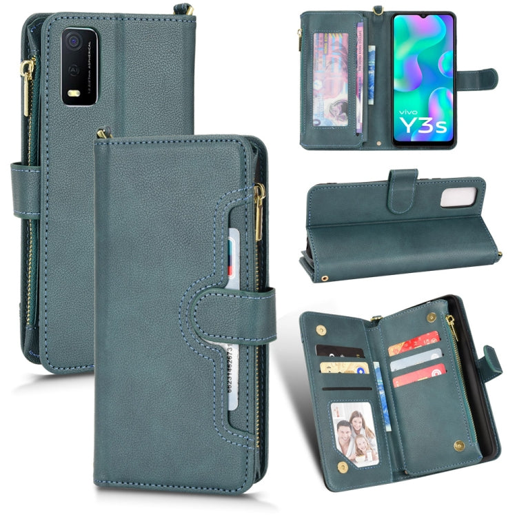 Litchi Texture Zipper Leather Phone Case