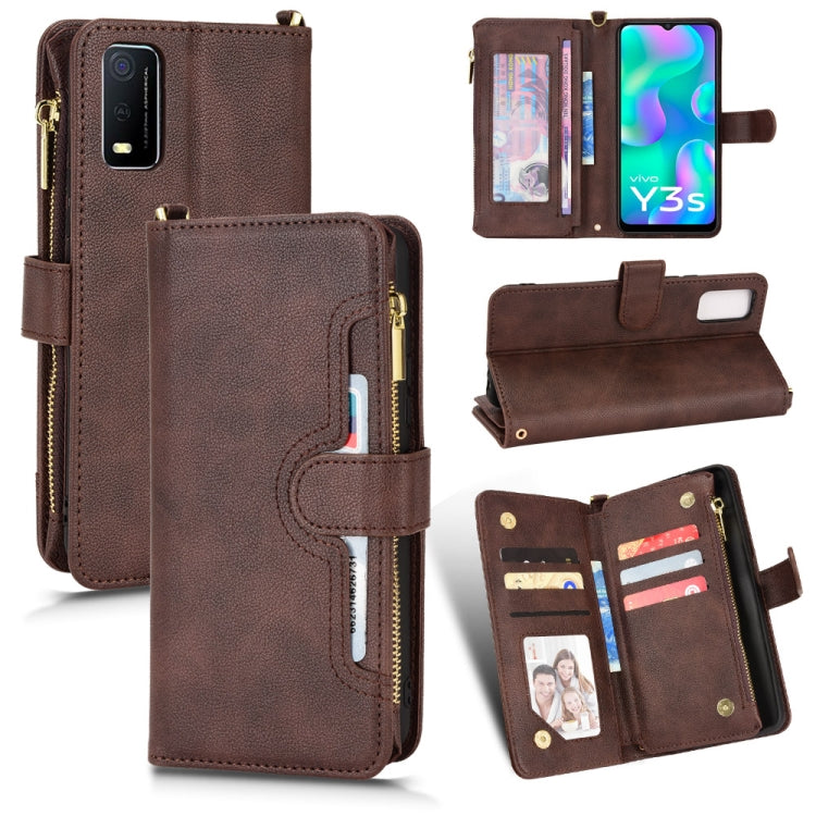 Litchi Texture Zipper Leather Phone Case