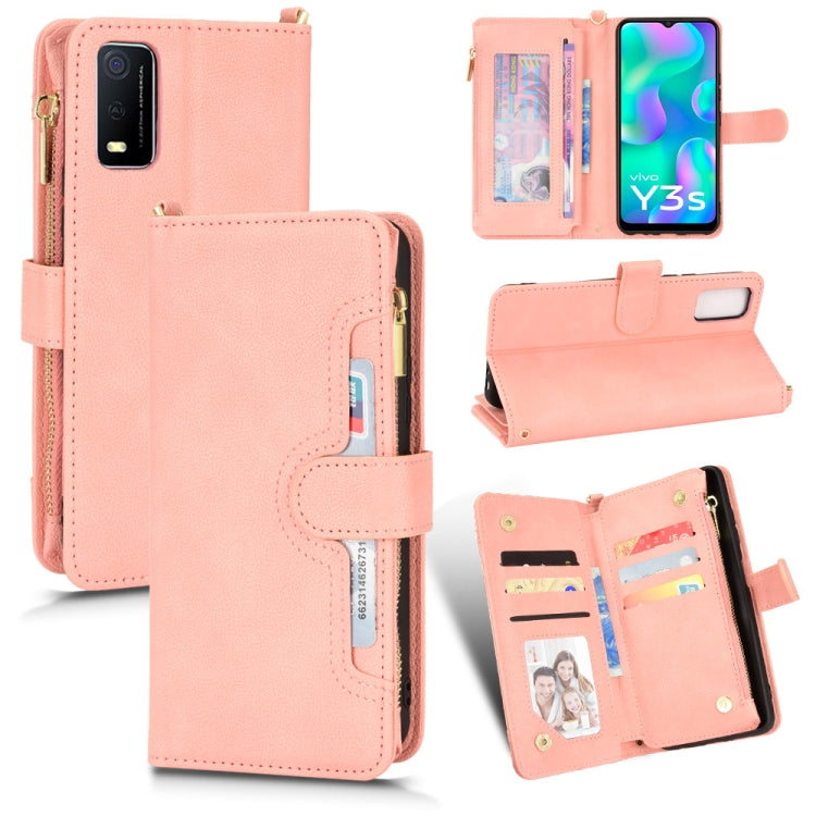 Litchi Texture Zipper Leather Phone Case