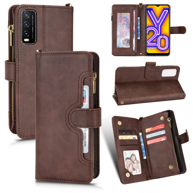 Litchi Texture Zipper Leather Phone Case