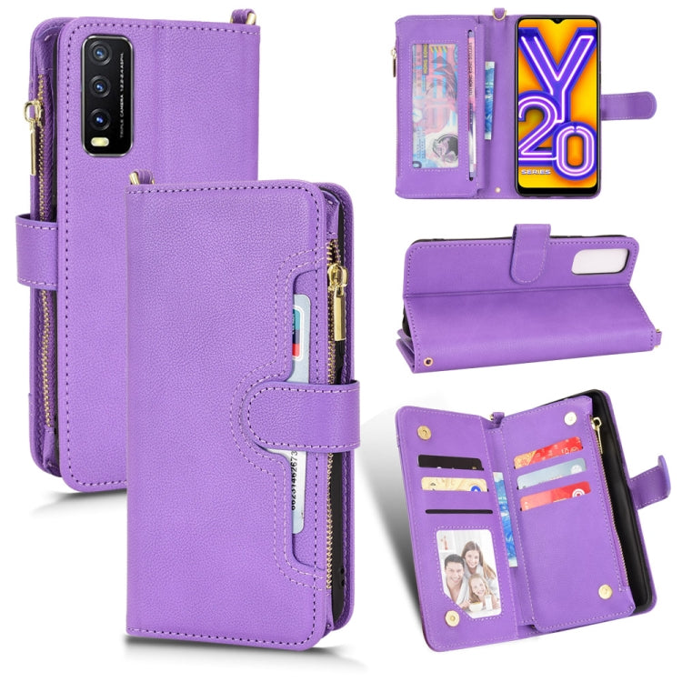 Litchi Texture Zipper Leather Phone Case