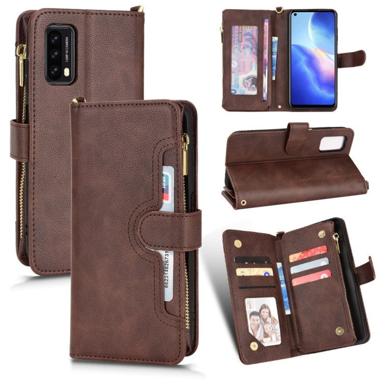 Litchi Texture Zipper Leather Phone Case