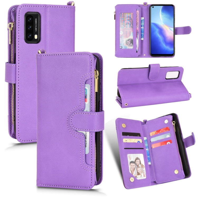 Litchi Texture Zipper Leather Phone Case