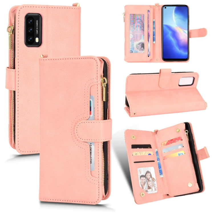 Litchi Texture Zipper Leather Phone Case