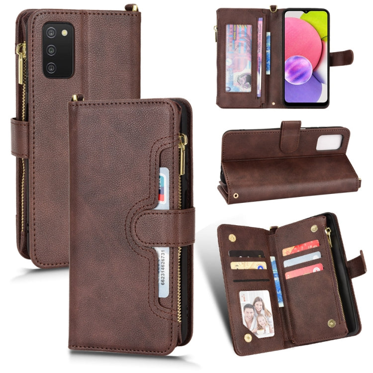 Litchi Texture Zipper Leather Phone Case