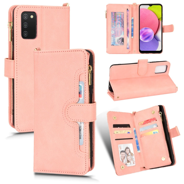 Litchi Texture Zipper Leather Phone Case