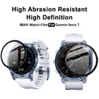 IMAK Plexiglass HD Watch Protective Film — For Garmin Move Sport