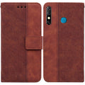 Geometric Embossed Leather Phone Case