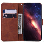 Geometric Embossed Leather Phone Case — For Infinix Hot 10 Play / Smart 5 India