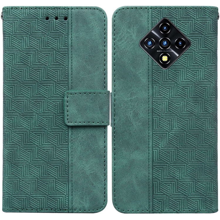 Geometric Embossed Leather Phone Case