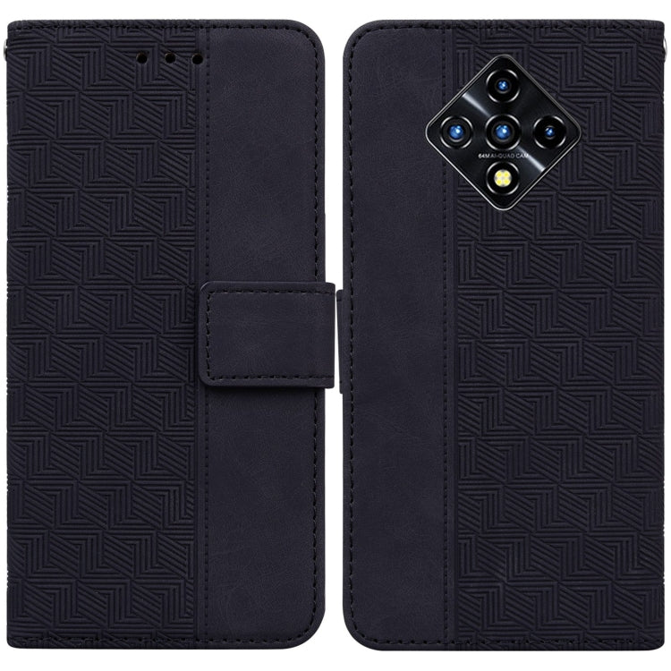 Geometric Embossed Leather Phone Case