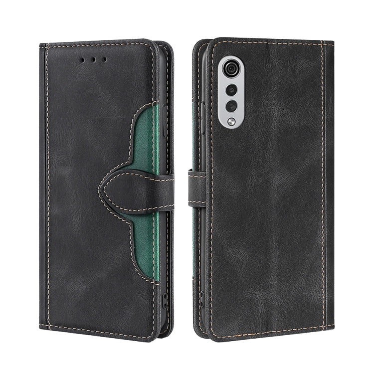 Skin Feel Straw Hat Magnetic Buckle Leather Phone Case, For TCL 20 5G / 20L, For TCL 20 Pro 5G, For TCL 20 SE, For TCL 20R 5G / Bremen / 20AX 5G