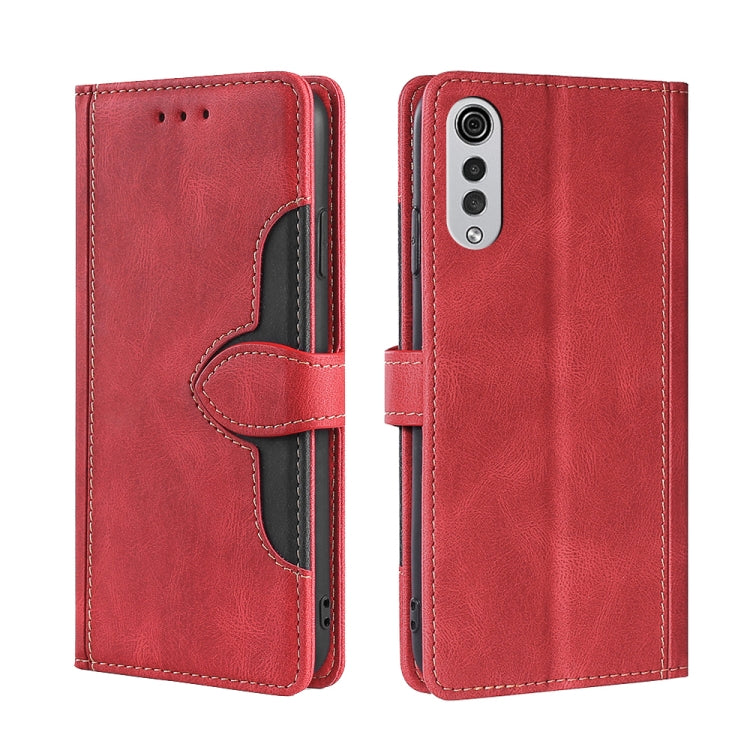 Skin Feel Straw Hat Magnetic Buckle Leather Phone Case, For TCL 20 5G / 20L, For TCL 20 Pro 5G, For TCL 20 SE, For TCL 20R 5G / Bremen / 20AX 5G — view 8