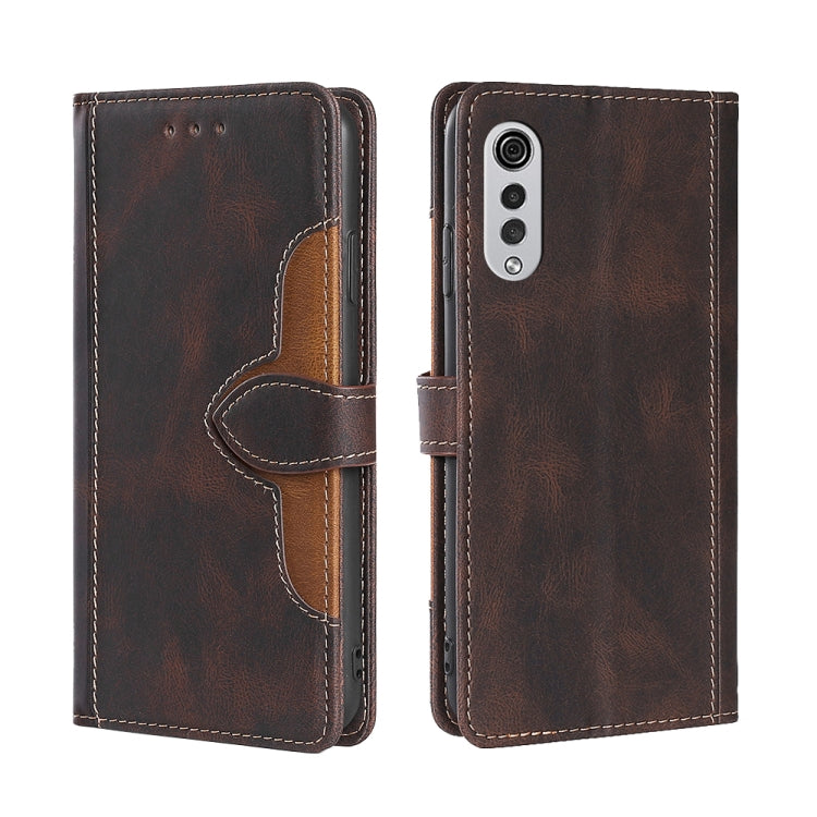 Skin Feel Straw Hat Magnetic Buckle Leather Phone Case, For TCL 20 5G / 20L, For TCL 20 Pro 5G, For TCL 20 SE, For TCL 20R 5G / Bremen / 20AX 5G — view 12