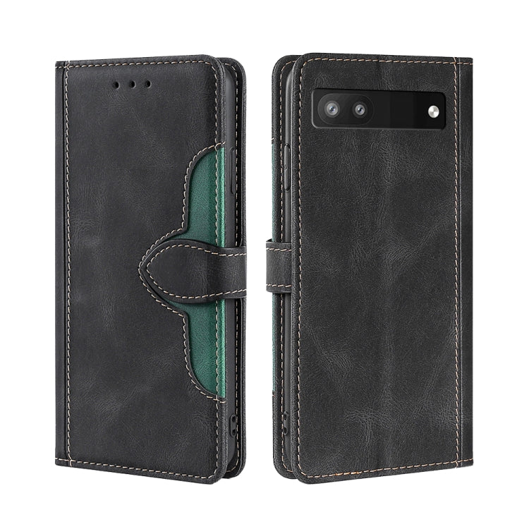 Skin Feel Straw Hat Magnetic Buckle Leather Phone Case, For TCL 20 5G / 20L, For TCL 20 Pro 5G, For TCL 20 SE, For TCL 20R 5G / Bremen / 20AX 5G — Brown