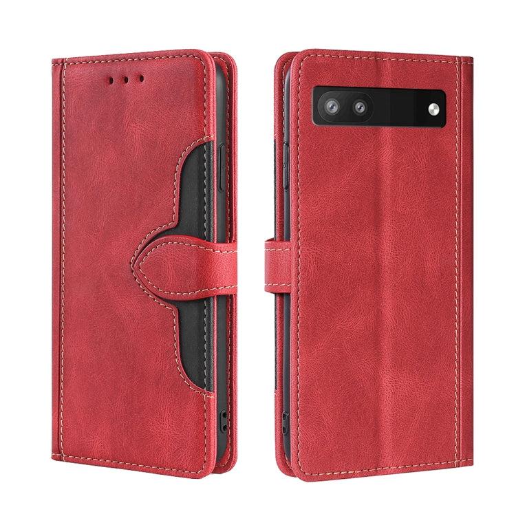 Skin Feel Straw Hat Magnetic Buckle Leather Phone Case, For TCL 20 5G / 20L, For TCL 20 Pro 5G, For TCL 20 SE, For TCL 20R 5G / Bremen / 20AX 5G — view 9