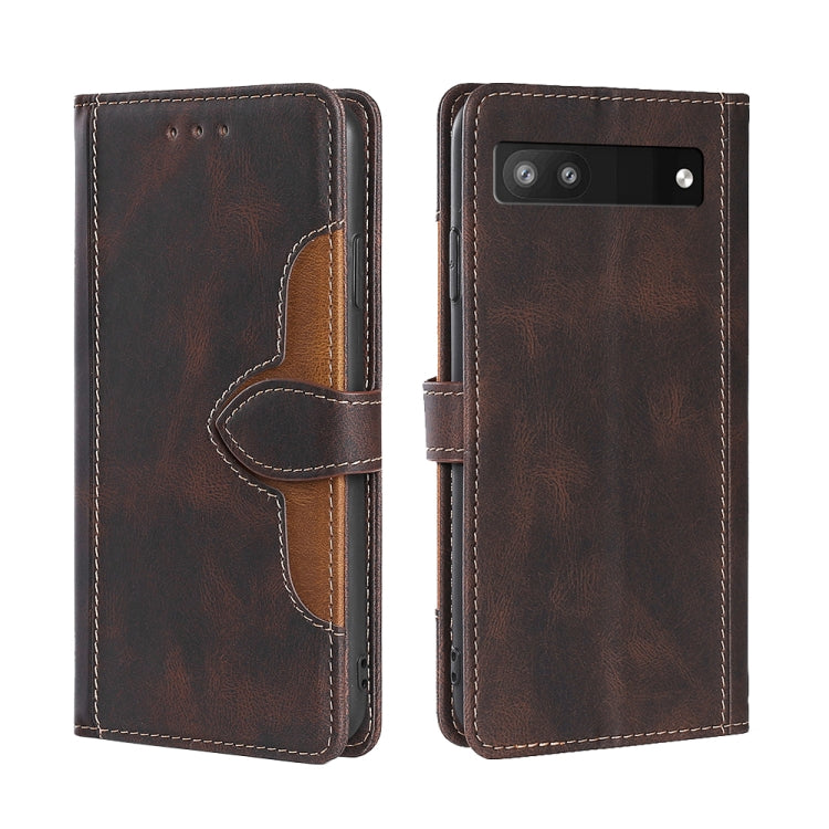 Skin Feel Straw Hat Magnetic Buckle Leather Phone Case, For TCL 20 5G / 20L, For TCL 20 Pro 5G, For TCL 20 SE, For TCL 20R 5G / Bremen / 20AX 5G — view 13