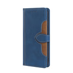 Skin Feel Straw Hat Magnetic Buckle Leather Phone Case